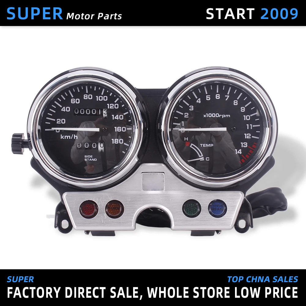 For HONDA CB400 1992 1993 1994 92 93 94 Motorcycle Speedometer Tachometer Meter Gauge Odometer Cluster instrument assembly
For HONDA CB400 1992 1993 1994 92 93 94 Motorcycle Speedometer Tachometer Meter Gauge Odometer Cluster instrument assembly
