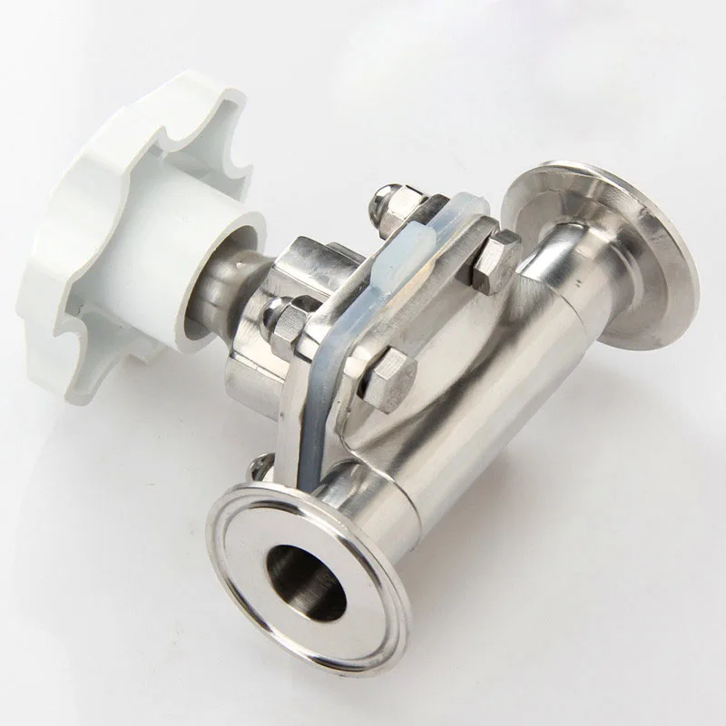 Pipe OD 19mm Diaphragm Valve Ferrule OD 25.5mm Sanitary Fitting Diaphragm Valve Clamp Type Stainless Steel SUS316
Pipe OD 19mm Diaphragm Valve Ferrule OD 25.5mm Sanitary Fitting Diaphragm Valve Clamp Type Stainless Steel SUS316