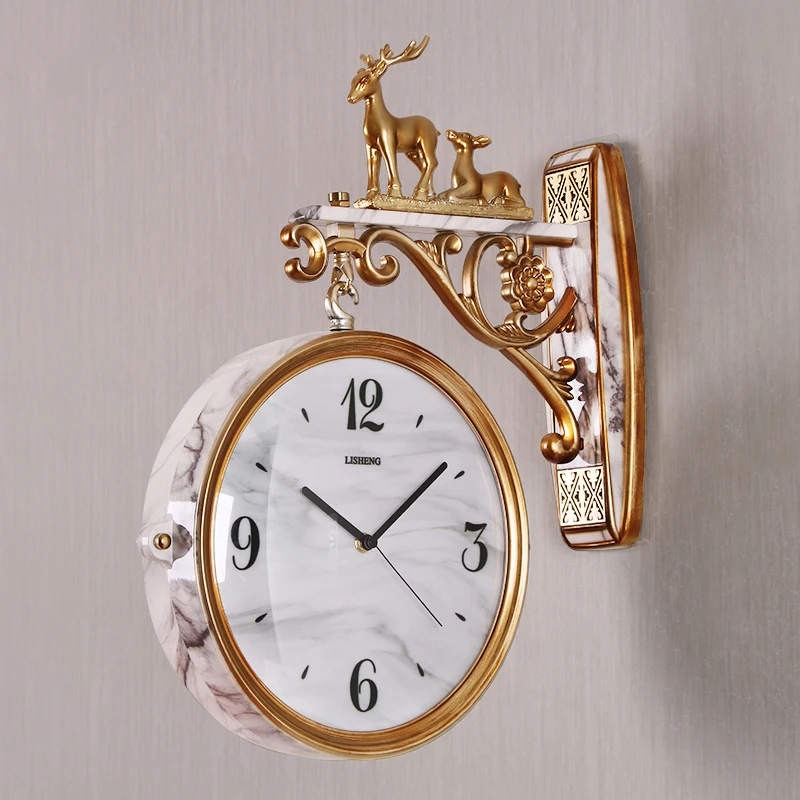 Nordic Luxury Wall Clock Creative Quartz Living Room Digital Double Sided Silent Wall Clock Reloj De Pared Home Decor DB60BG
Nordic Luxury Wall Clock Creative Quartz Living Room Digital Double Sided Silent Wall Clock Reloj De Pared Home Decor DB60BG
