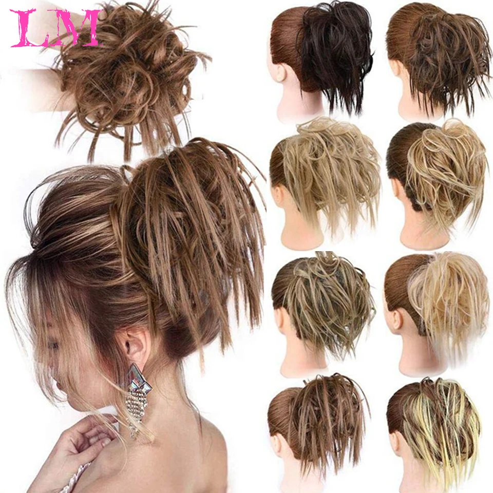 LM Messy Hair Bun Tousled Updo Hair Piece Synthetic Hair Tail Extensions Rubber Band Elastic Scrunchies Donut Chignon 
LM Messy Hair Bun Tousled Updo Hair Piece Synthetic Hair Tail Extensions Rubber Band Elastic Scrunchies Donut Chignon
