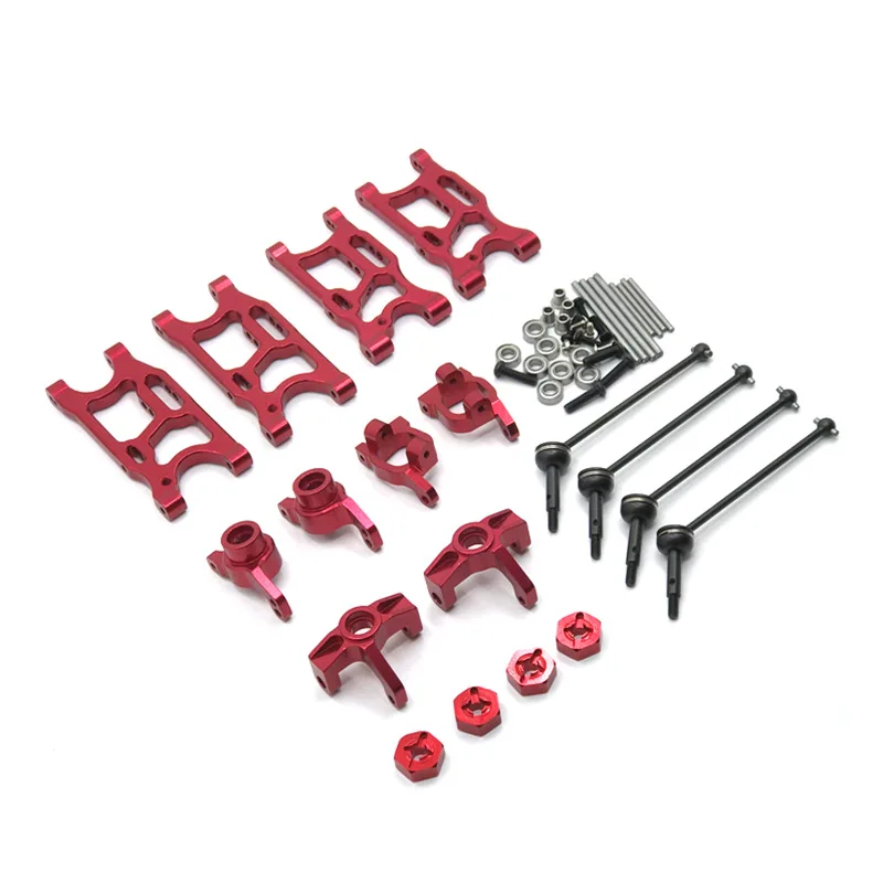 LC Racing 1/14 WLtoys 144001 124017 124016 124018 124019 RC Car Swing Arm CVD and Other Upgrade Parts 8-Piece Set
LC Racing 1/14 WLtoys 144001 124017 124016 124018 124019 RC Car Swing Arm CVD and Other Upgrade Parts 8-Piece Set