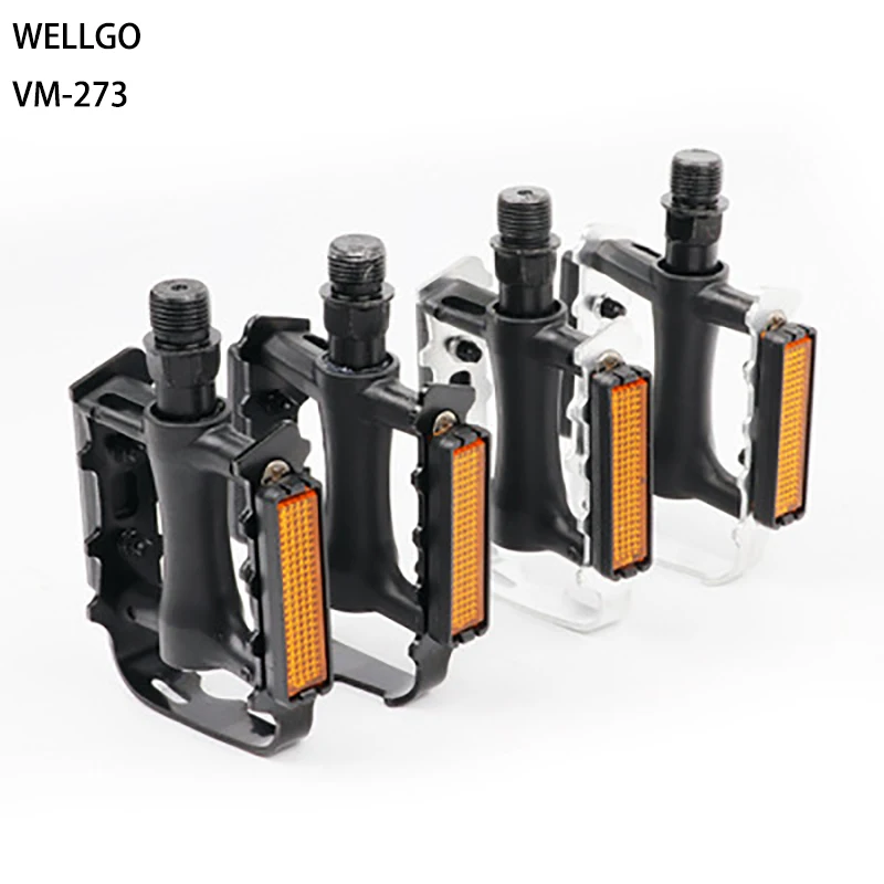 WELLGO VM273 Mountain Road Bike Pedal Bicycle Pedals Double DU Bearing BMX Bike Riding Ultralight Aluminum Alloy Non-slip Parts
WELLGO VM273 Mountain Road Bike Pedal Bicycle Pedals Double DU Bearing BMX Bike Riding Ultralight Aluminum Alloy Non-slip Parts