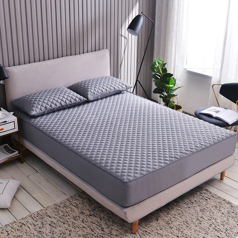 Breathable Gray Embossed Mattress Covers Protector Bed Cover No Zipper 180*200 Mattresses Topper Full Size Bedding
Breathable Gray Embossed Mattress Covers Protector Bed Cover No Zipper 180*200 Mattresses Topper Full Size Bedding