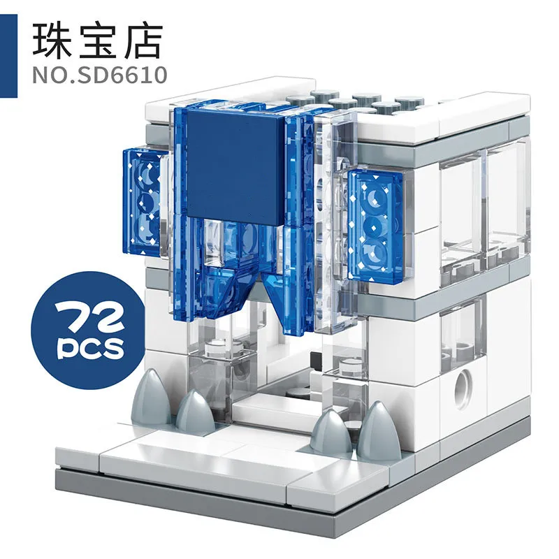 City Sets 72PCS Model Gifts Kids Toys MOC Bricks Compatible Friends Jewelry Shop LTHM024 Building Blocks Citys
City Sets 72PCS Model Gifts Kids Toys MOC Bricks Compatible Friends Jewelry Shop LTHM024 Building Blocks Citys