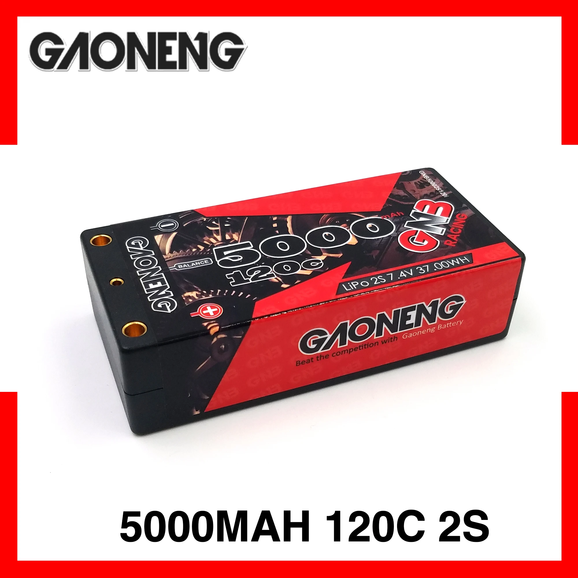 Перезаряжаемая литий-полимерная батарея Gaoneng GNB 7,4 в 5000 мАч 2S2P 120C 37.5WH для 1/10 RC автомобильные аксессуары запасные части сделай сам
Перезаряжаемая литий-полимерная батарея Gaoneng GNB 7,4 в 5000 мАч 2S2P 120C 37.5WH для 1/10 RC автомобильные аксессуары запасные части сделай сам