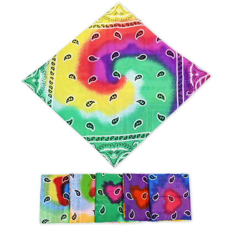 Novelty Tie Dye Bandanas Cotton Paisley Cowboy Bandanas Scarfs Headband for Men and Women hair Handkerchief pañuelo cabeza
Novelty Tie Dye Bandanas Cotton Paisley Cowboy Bandanas Scarfs Headband for Men and Women hair Handkerchief pañuelo cabeza
