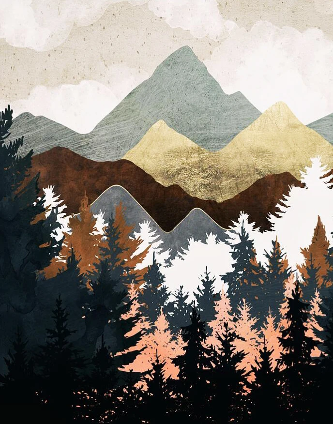 Abstract Geometric Mountain Forest Wall Art Posters Nordic Forest Landscape Canvas Painting Modern Living Room Home Decoration
Abstract Geometric Mountain Forest Wall Art Posters Nordic Forest Landscape Canvas Painting Modern Living Room Home Decoration