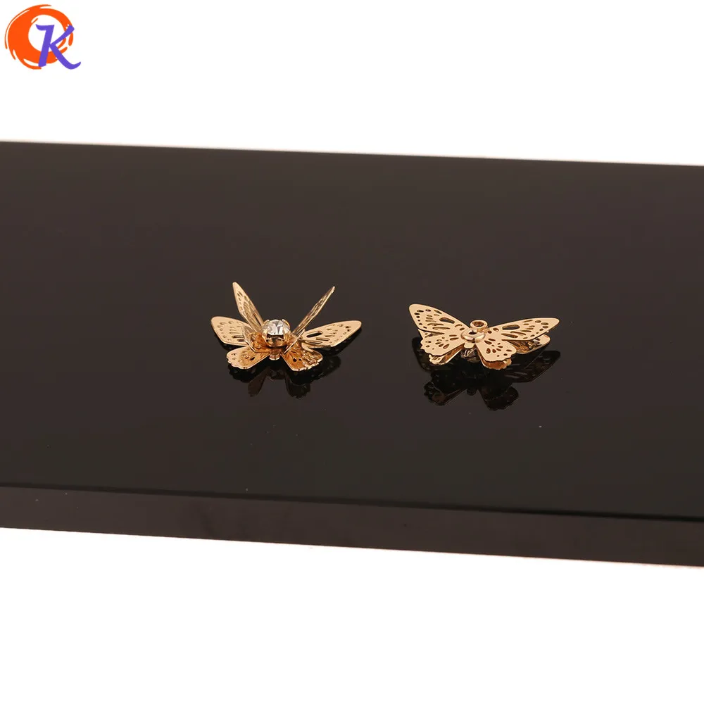 Cordial Design 50Pcs 12*20MM Jewelry Accessories/Hand Made/CZ Charms/Genuine Gold Plating/Bowknot Shape/DIY Earring Findings
Cordial Design 50Pcs 12*20MM Jewelry Accessories/Hand Made/CZ Charms/Genuine Gold Plating/Bowknot Shape/DIY Earring Findings