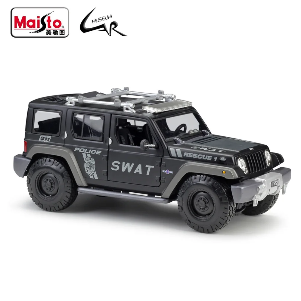 Модель автомобиля «джип-спасатель» Maisto 1:18 SWAT из сплава металла, коллекция, подарок
Модель автомобиля «джип-спасатель» Maisto 1:18 SWAT из сплава металла, коллекция, подарок