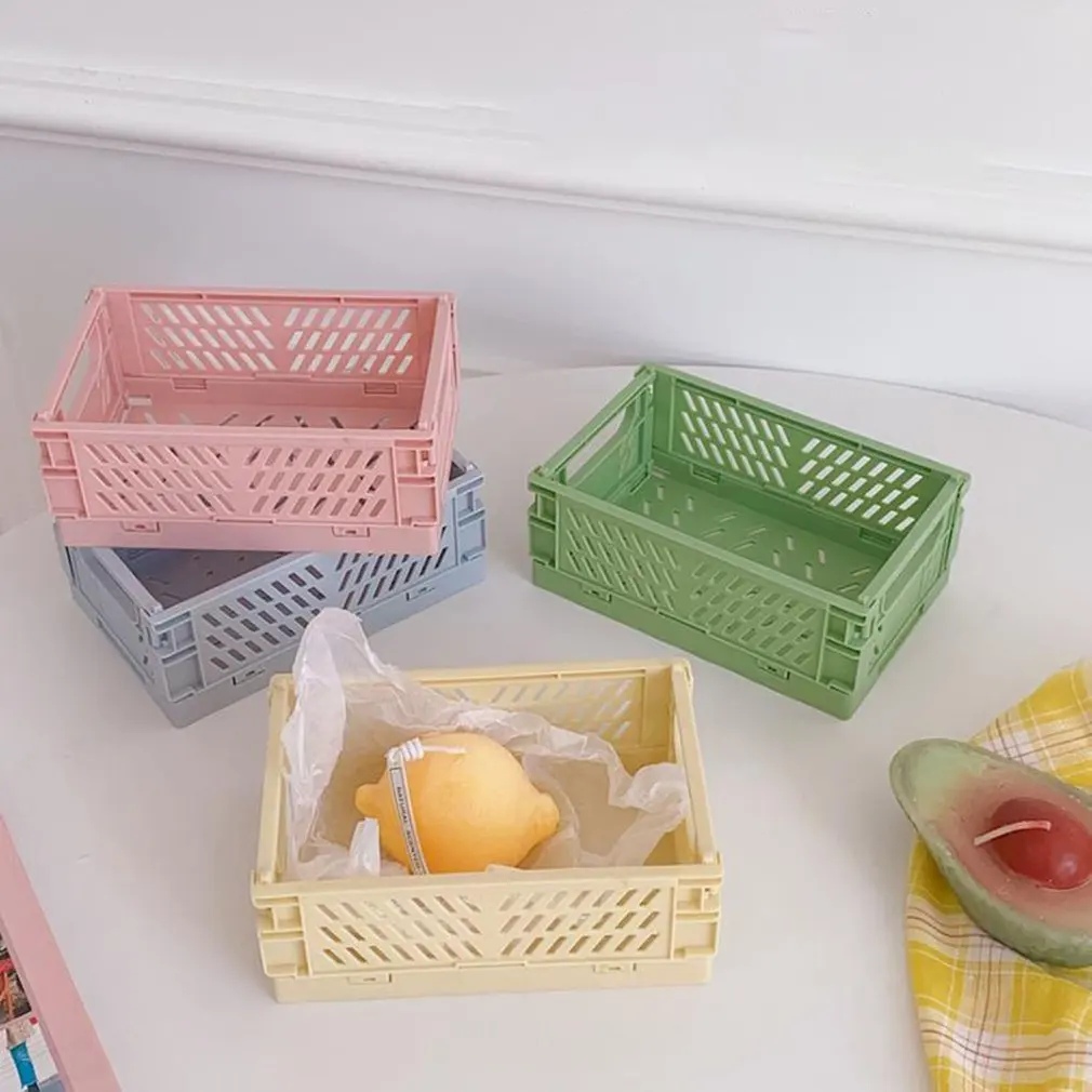 Foldable Storage Basket Sundries Cosmetic Container Stackable Organizer Desktop Holder Organizing Case Drawer Organizer Bin
Foldable Storage Basket Sundries Cosmetic Container Stackable Organizer Desktop Holder Organizing Case Drawer Organizer Bin