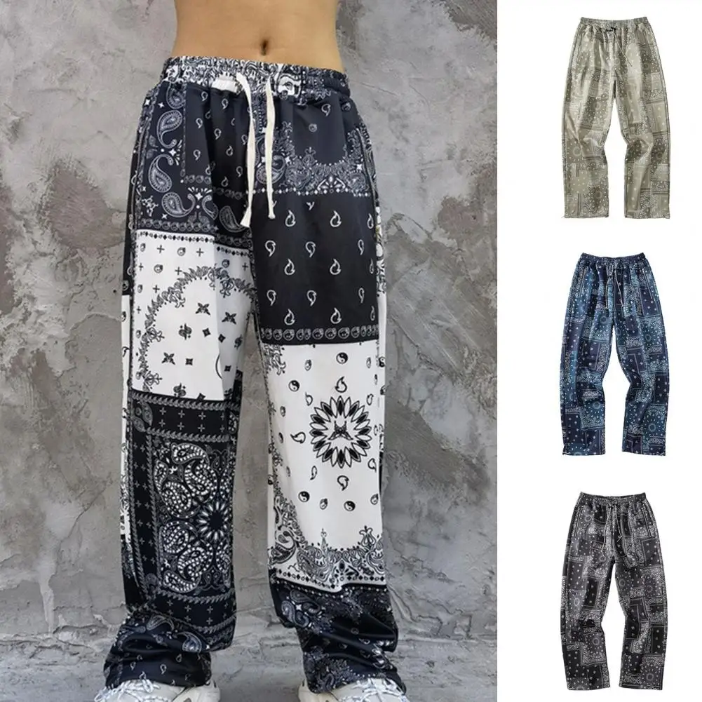 Fashion Men's Trousers 2021 Hip Hop Drawstring Loose Wide Leg Printed Sports Pants Sweatpants Male Vintage Casual Joggers Pants
Fashion Men's Trousers 2021 Hip Hop Drawstring Loose Wide Leg Printed Sports Pants Sweatpants Male Vintage Casual Joggers Pants