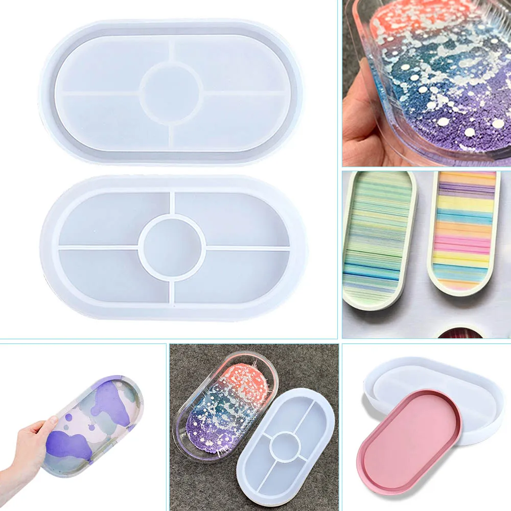 1pcs Coaster Silicone Mold Oval Shape Storage Tray Casting Tool Accessories For Jewelry Kitchen Decoration DIY Craft Making 
1pcs Coaster Silicone Mold Oval Shape Storage Tray Casting Tool Accessories For Jewelry Kitchen Decoration DIY Craft Making