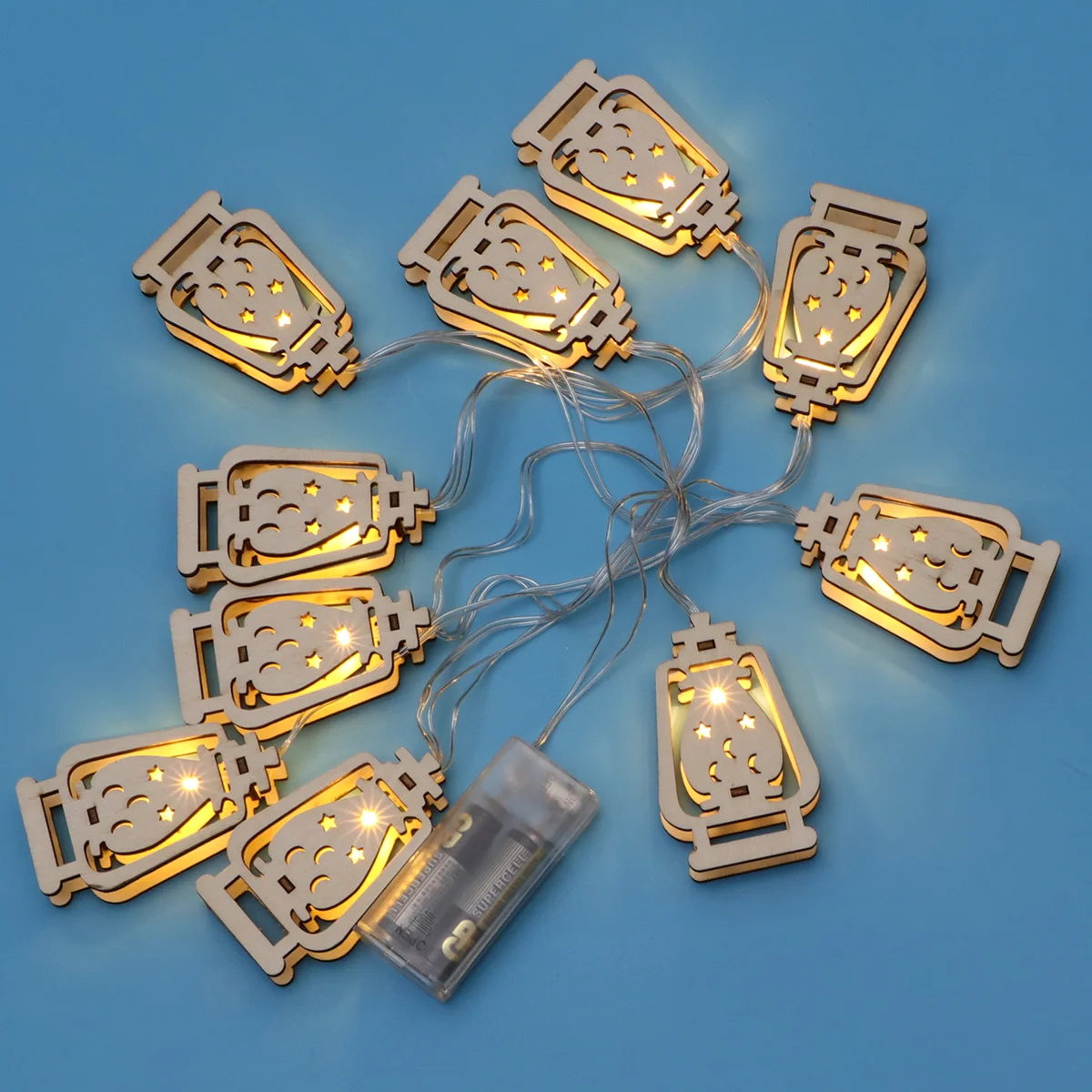 1pc Muslim Eid String Light Lamp Decorative Lamp without Battery for Home Party Banquet (Oil Lamp Shape Khaki)
1pc Muslim Eid String Light Lamp Decorative Lamp without Battery for Home Party Banquet (Oil Lamp Shape Khaki)