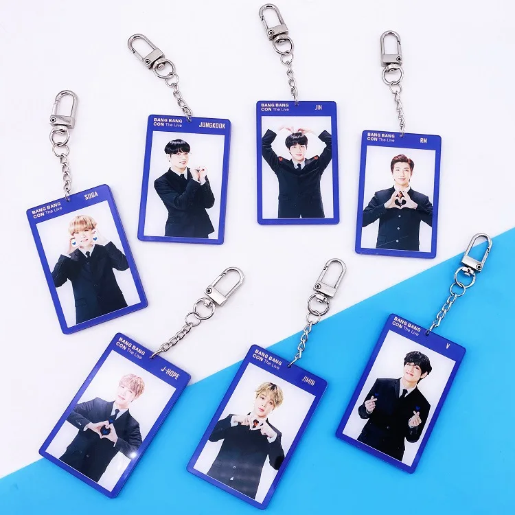 Kpop Bangtan Boys Bang Bang Con Live Square Shape Bag Pendant Transparent Key Chain Accessories Key Ring Cute Pendant Wholesale
Kpop Bangtan Boys Bang Bang Con Live Square Shape Bag Pendant Transparent Key Chain Accessories Key Ring Cute Pendant Wholesale