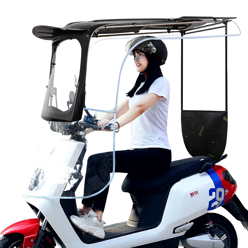 

Навес для электрического мотоцикла/мотоцикла зонт-тент, водонепроницаемый зонт для электрического автомобиля, солнцезащитный козырек от д...