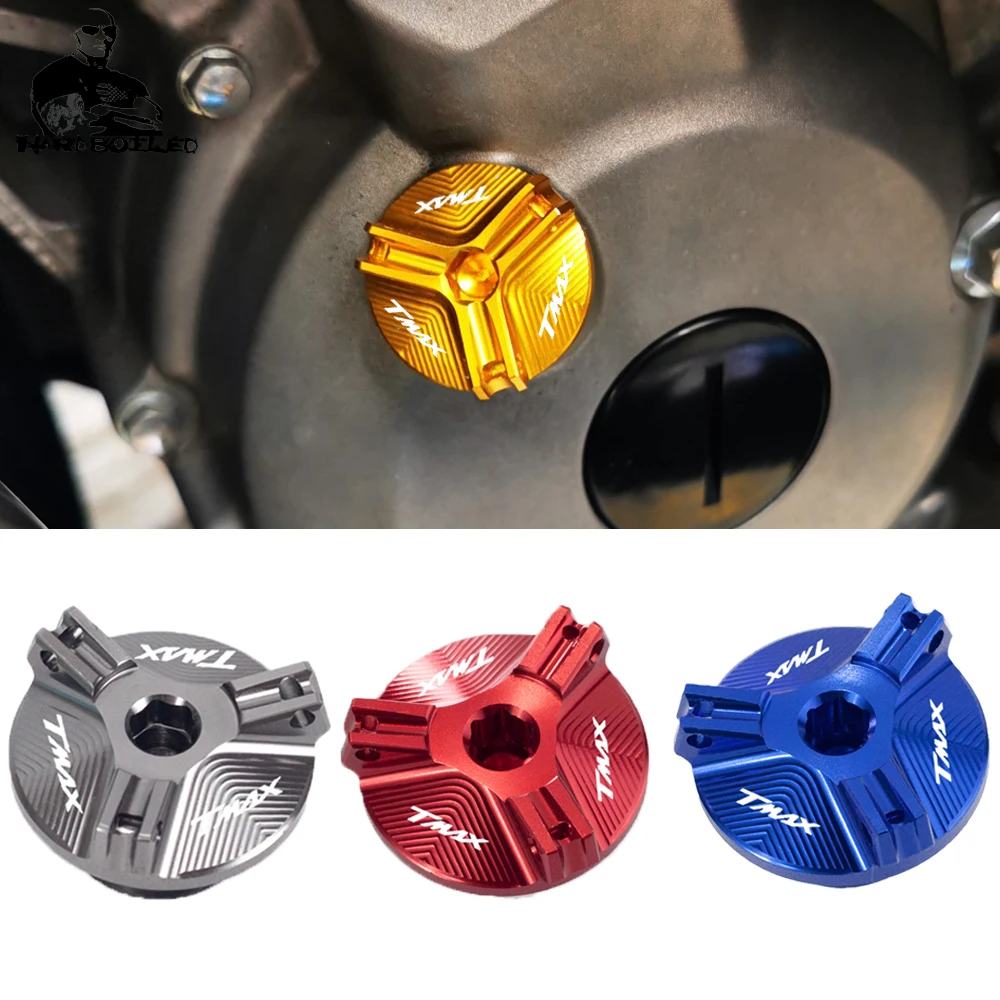 T-max logo For Yamaha T MAX 530 2013-2016 Tmax 500 2008-2012 T MAX 530 500 Motorcycle Aluminum Oil Filler Cap Plug cover
T-max logo For Yamaha T MAX 530 2013-2016 Tmax 500 2008-2012 T MAX 530 500 Motorcycle Aluminum Oil Filler Cap Plug cover
