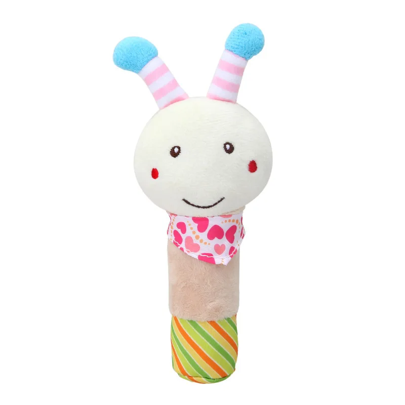 Baby Rattle Mobiles Cute Baby Toys Different Cartoon Animal BB Stick Hand Bell Rattle Soft Toddler Plush Toys for 0-12 Months
Baby Rattle Mobiles Cute Baby Toys Different Cartoon Animal BB Stick Hand Bell Rattle Soft Toddler Plush Toys for 0-12 Months