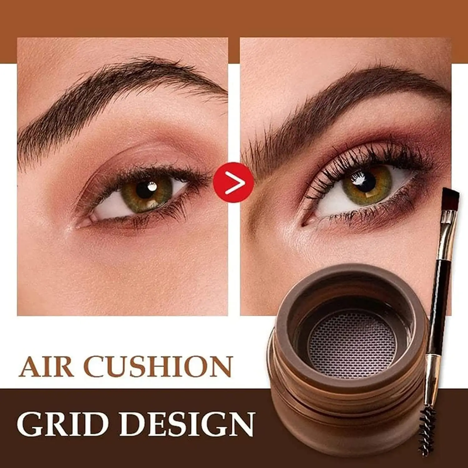 Easy to use 3 in 1 Eyebrow Cream,Longlasting Waterproof Eyebrow Cream,Eyebrow Artifact Lazy People Double Headed Eyebrow Pencil
Easy to use 3 in 1 Eyebrow Cream,Longlasting Waterproof Eyebrow Cream,Eyebrow Artifact Lazy People Double Headed Eyebrow Pencil
