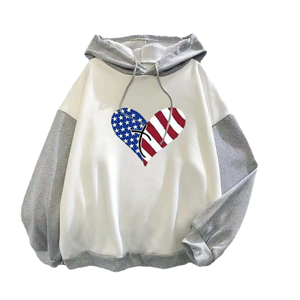 Love Print Spring Hoodies Hat Loose Autumn Hoodies Hoodie Casual Long Sleeve Women Contrast Hot Style Patchwork Young Hoodies
Love Print Spring Hoodies Hat Loose Autumn Hoodies Hoodie Casual Long Sleeve Women Contrast Hot Style Patchwork Young Hoodies