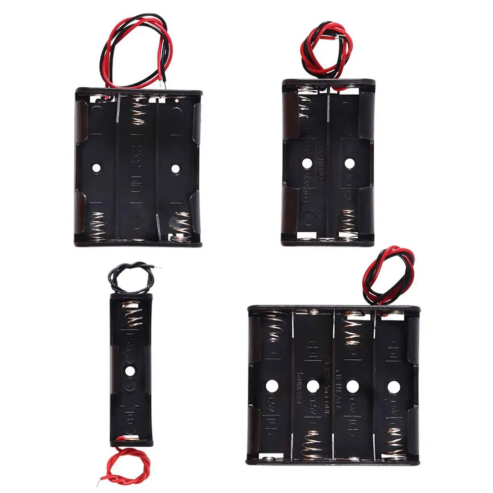 New 18650 Power Bank Cases 1X 2X 3X 4X 18650 Battery Holder Storage Box Case 1 2 3 4 Slot Batteries Container With Wire Lead
New 18650 Power Bank Cases 1X 2X 3X 4X 18650 Battery Holder Storage Box Case 1 2 3 4 Slot Batteries Container With Wire Lead