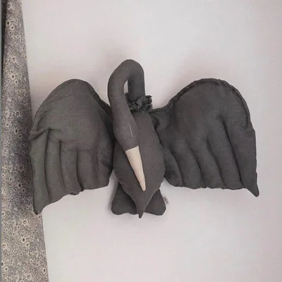 Ins new cotton swan ornaments children's room decoration wall hanging wall hanging pillow doll shooting props
Ins new cotton swan ornaments children's room decoration wall hanging wall hanging pillow doll shooting props