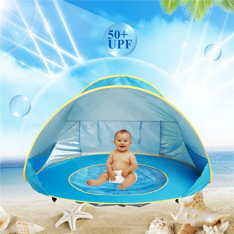 Children's Beach Tent Baby Waterproof Sun Awning Tent UV-protecting Sunshelter with Pool Kid Outdoor Camping Sunshade Play Water
Children's Beach Tent Baby Waterproof Sun Awning Tent UV-protecting Sunshelter with Pool Kid Outdoor Camping Sunshade Play Water