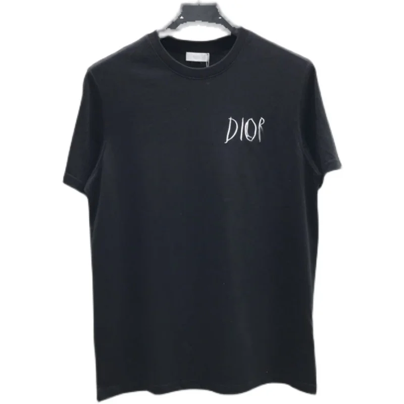 High quality fashion brand letter printing Harajuku fashion men's and women's retro pullover pullover T-shirt top
High quality fashion brand letter printing Harajuku fashion men's and women's retro pullover pullover T-shirt top
