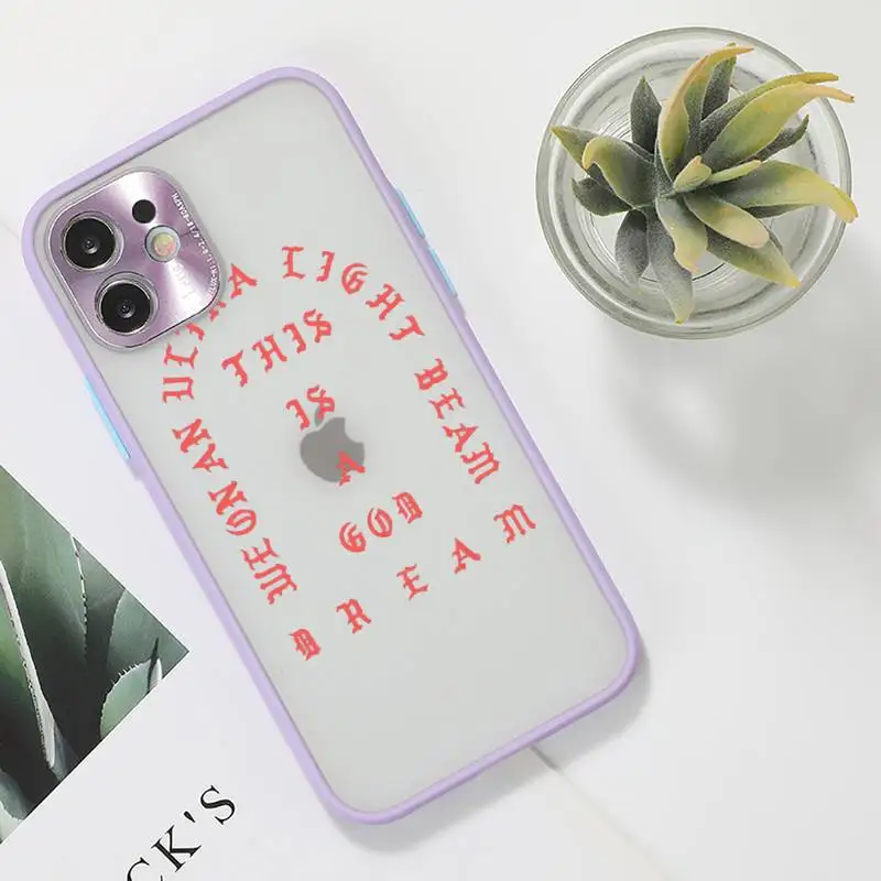 Kanye PABLO Color text pattern Phone Case For iPhone 12 11 Mini Pro XR XS Max 7 8 Plus X Matte transparent Purple Back Cover 
Kanye PABLO Color text pattern Phone Case For iPhone 12 11 Mini Pro XR XS Max 7 8 Plus X Matte transparent Purple Back Cover