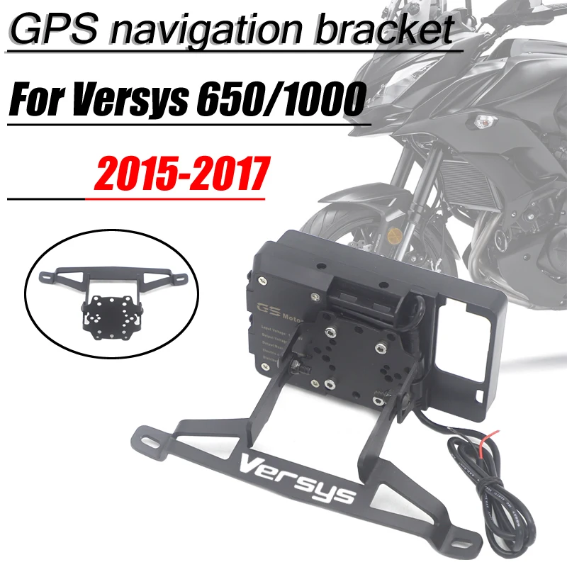 Motorcycle Accessories Stand Holder Phone Mobile Phone GPS Plate navigation Bracket For Kawasaki Versys 650/1000 2015-2017
Motorcycle Accessories Stand Holder Phone Mobile Phone GPS Plate navigation Bracket For Kawasaki Versys 650/1000 2015-2017