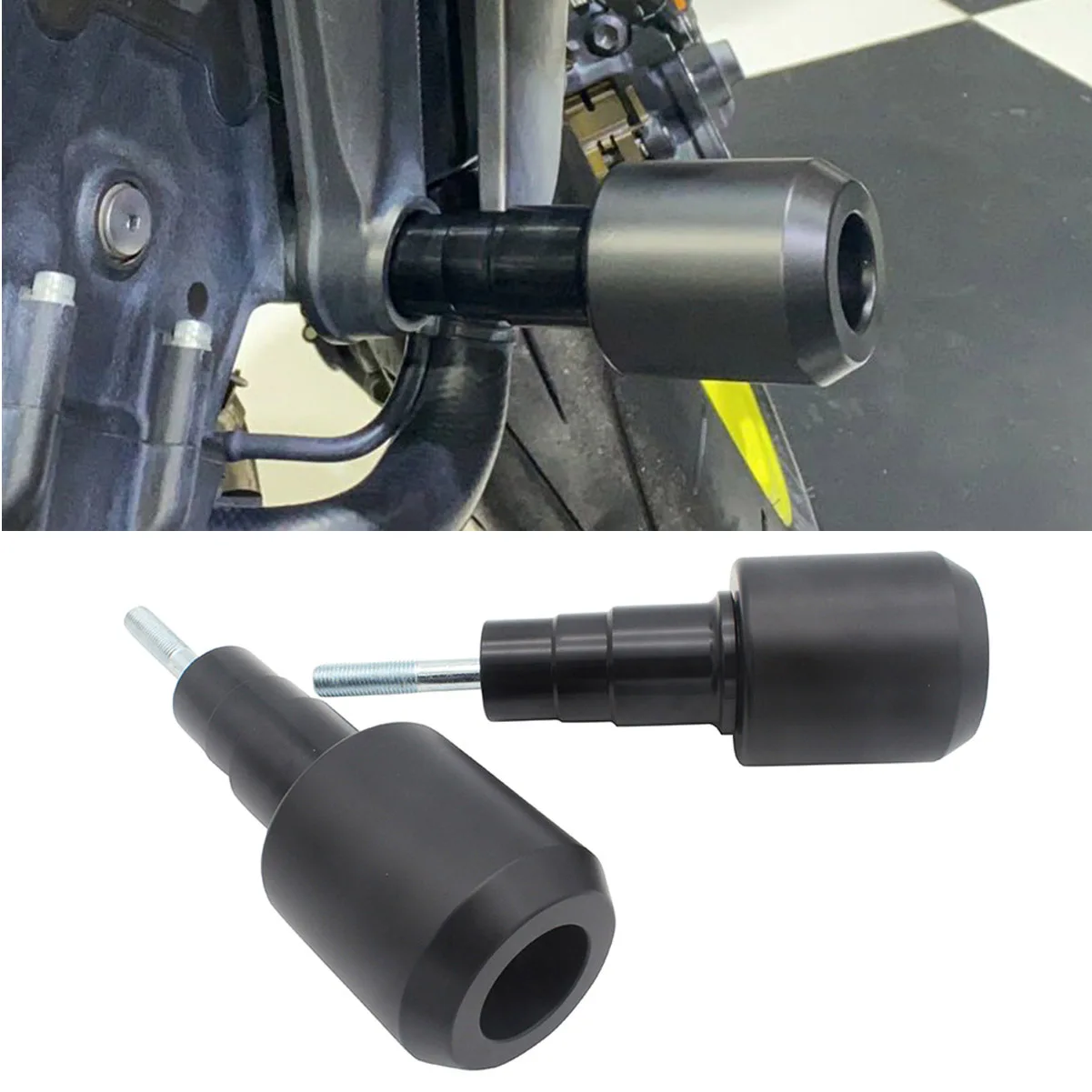 SEMSPEED For YAMAHA MT-03 MT03 MT 03 2010-2020 2019 2018 Motorcycle accessories CNC Frame Slider Anti Crash Caps Exhaust Sliders
SEMSPEED For YAMAHA MT-03 MT03 MT 03 2010-2020 2019 2018 Motorcycle accessories CNC Frame Slider Anti Crash Caps Exhaust Sliders
