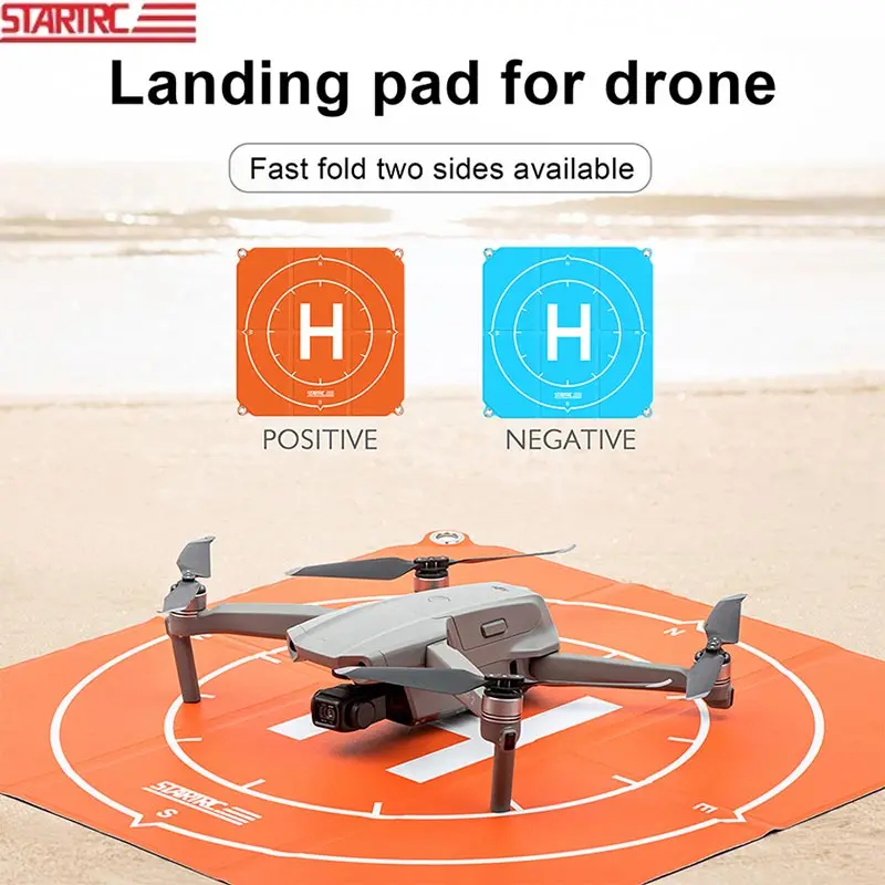 

STARTRC Waterproof Drone Landing Pad 50cm Parking Apron Foldable Pad For DJI Mini 2 Mavic 2 Air 2 FPV Spark Landing Pads