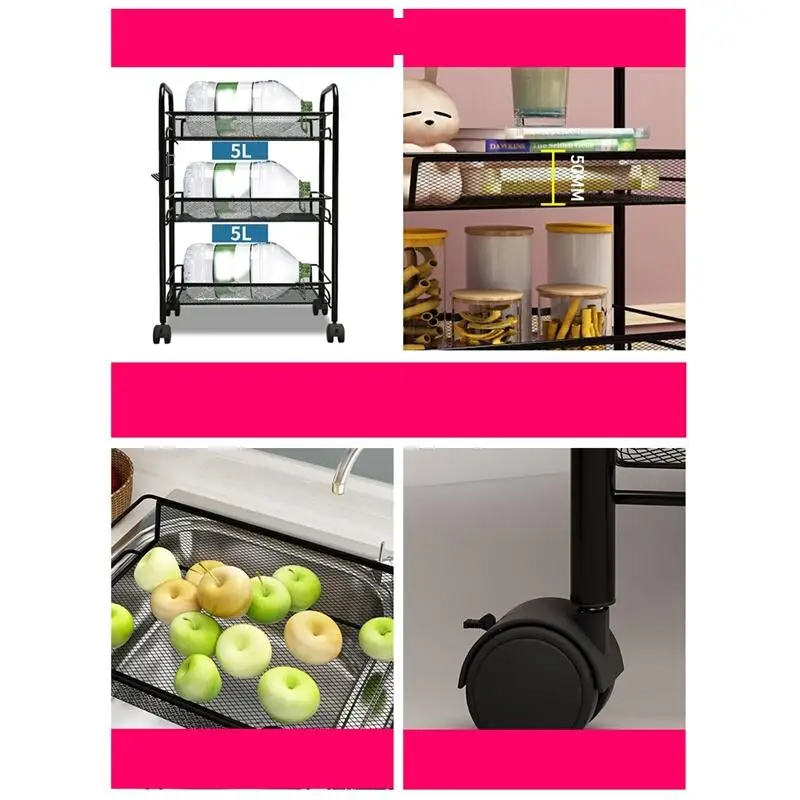 Room Cuisine Rangement Mensole Home Organizer Estanteria Sponge Holder Trolleys Kitchen Storage with Wheels Estantes Shelf
Room Cuisine Rangement Mensole Home Organizer Estanteria Sponge Holder Trolleys Kitchen Storage with Wheels Estantes Shelf