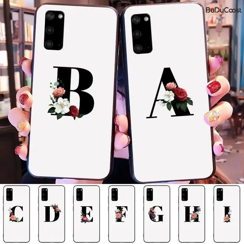 Lovebay Customized Initial Letter Phone Case For Samsung Galaxy S10 S10E Lite S8plus S9plus S7 S6 Plus S5 S20 Plus
Lovebay Customized Initial Letter Phone Case For Samsung Galaxy S10 S10E Lite S8plus S9plus S7 S6 Plus S5 S20 Plus