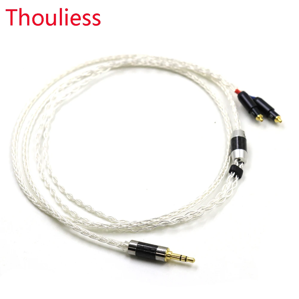 Thouliess Balanced Single Crystal Silver Headphone Upgrade Cable for SRH1540 SR0 SRH1840 SRH1440 Headphones
Thouliess Balanced Single Crystal Silver Headphone Upgrade Cable for SRH1540 SR0 SRH1840 SRH1440 Headphones