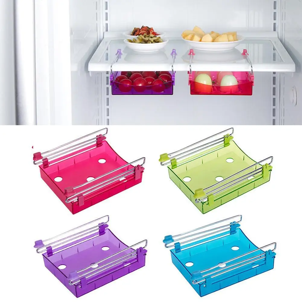 Kitchen Fridge Freezer Space Saver Organizer Drawer Food Rack Shelf Slide Rack Box Under Storage Preserve Holder Refrigerat M7B4
Kitchen Fridge Freezer Space Saver Organizer Drawer Food Rack Shelf Slide Rack Box Under Storage Preserve Holder Refrigerat M7B4