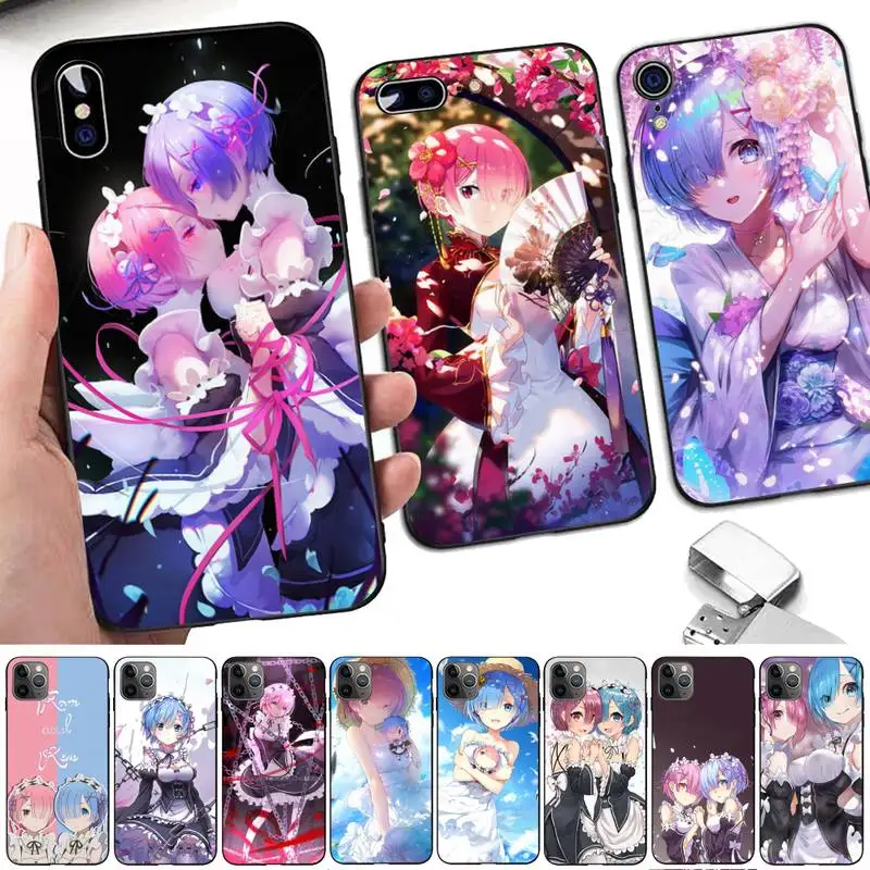 TOPLBPCS Anime Re ZERO Ram Rem Phone Case for iPhone 11 12 13 mini pro XS MAX 8 7 6 6S Plus X 5S SE 2020 XR case
TOPLBPCS Anime Re ZERO Ram Rem Phone Case for iPhone 11 12 13 mini pro XS MAX 8 7 6 6S Plus X 5S SE 2020 XR case