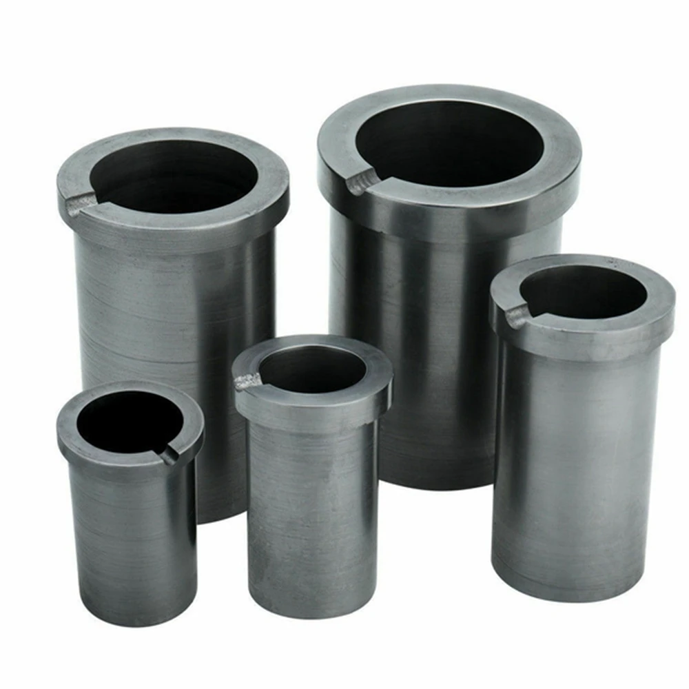 

Graphite Crucible 1/3 KG Furnace Torch Metal Melting Refining Crucibles Casting Cup For Gold Silver Coppers Brass Aluminum