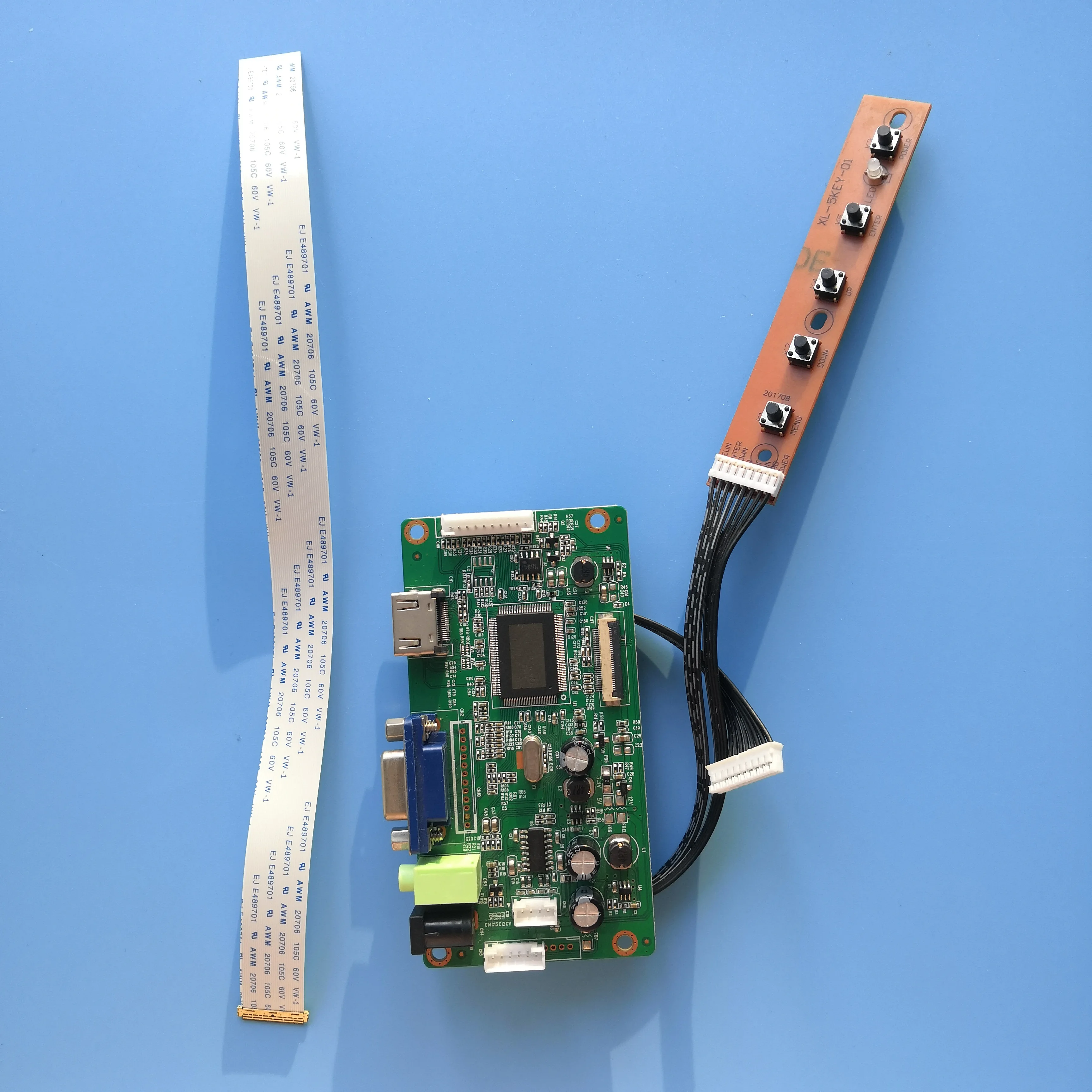 for NV140FHM-N32 SCREEN display DRIVER 30Pin LCD EDP monitor DIY 1920×1080 KIT VGA Controller board 14"
for NV140FHM-N32 SCREEN display DRIVER 30Pin LCD EDP monitor DIY 1920×1080 KIT VGA Controller board 14"