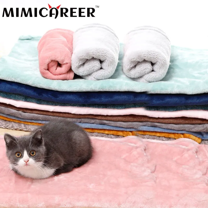 Pet Cat Quilt Sleep Warm Blanket Kennel Pad Pet Softed Furry Cushion Blanket Multi-Color Fleece Pet Air-Conditioning Quilt
Pet Cat Quilt Sleep Warm Blanket Kennel Pad Pet Softed Furry Cushion Blanket Multi-Color Fleece Pet Air-Conditioning Quilt