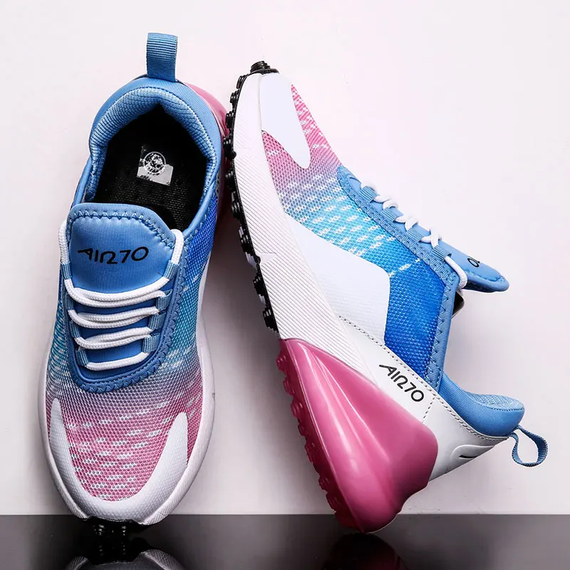Air Mesh Men Sneakers 2021 White Sneakers Shoes Women Breathable Fashion Unisex Shoes Plus Size Lace Up Zapatillas Mujer