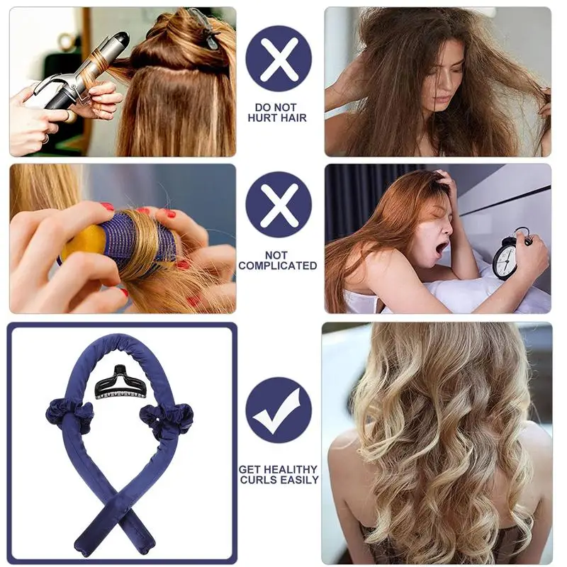 Sleeping Hair Rollers Flexible Curling Rods Magic Wave Hair Curler No Heat Spiral Pear Flower Curling Iron Modeling Accessories
Sleeping Hair Rollers Flexible Curling Rods Magic Wave Hair Curler No Heat Spiral Pear Flower Curling Iron Modeling Accessories