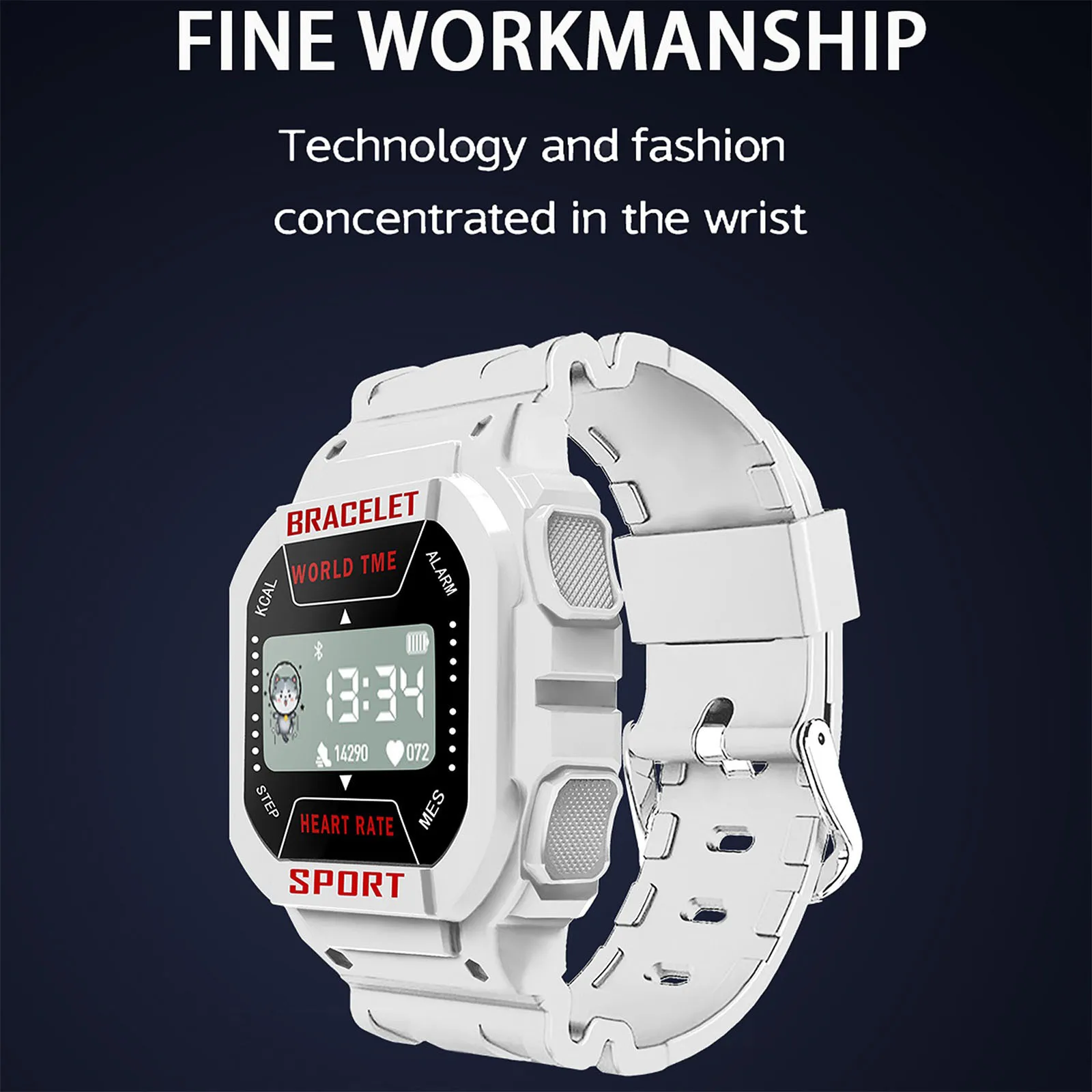 Цифровые умные спортивные часы, женские часы, цифровые светодиодные электронные наручные часы, Bluetooth фитнес-часы, мужские и детские часы ...
Цифровые умные спортивные часы, женские часы, цифровые светодиодные электронные наручные часы, Bluetooth фитнес-часы, мужские и детские часы ...