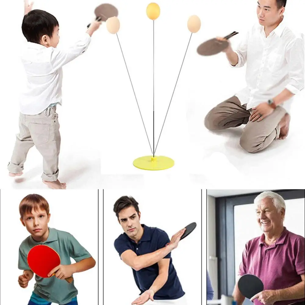 Elastic Table Tennis Trainer with Rackets 90cm Flexible Shaft Ping Pong Ball Training Machine reduce pressure Adult kids Gift
Elastic Table Tennis Trainer with Rackets 90cm Flexible Shaft Ping Pong Ball Training Machine reduce pressure Adult kids Gift