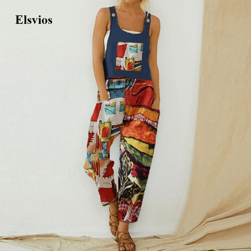 Комбинезон Женский Повседневный с карманами, модный Свободный ромпер с винтажным принтом, пикантный Боди без рукавов на бретелях, Ромпер, л...
Комбинезон Женский Повседневный с карманами, модный Свободный ромпер с винтажным принтом, пикантный Боди без рукавов на бретелях, Ромпер, л...