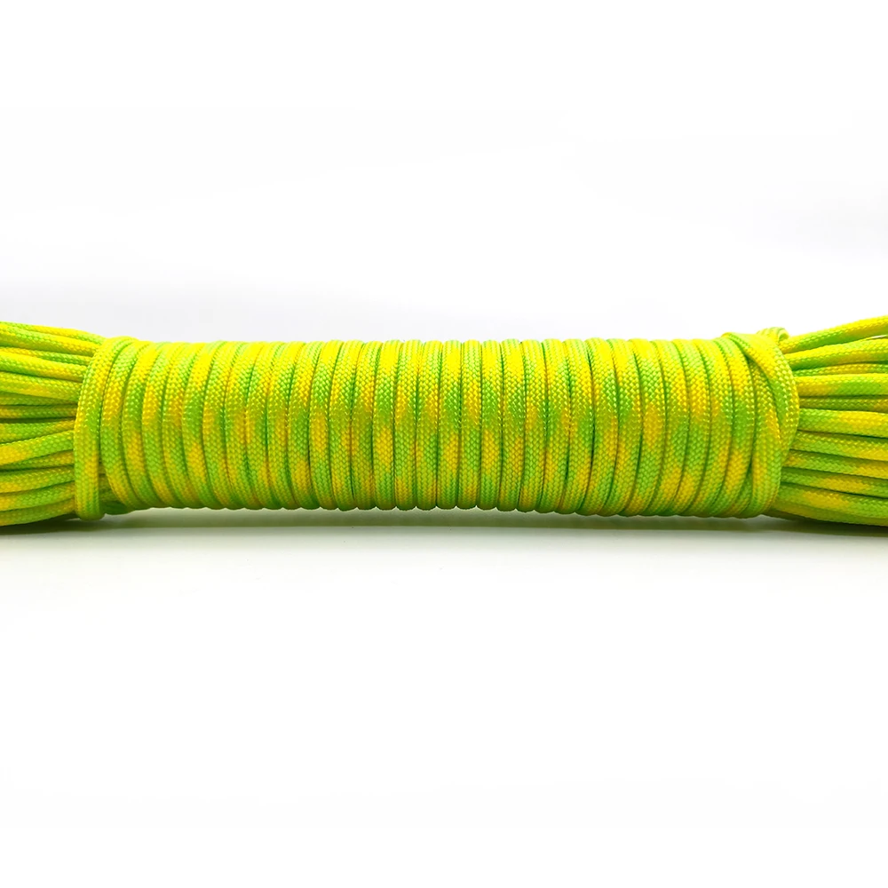 31 Meters Dia.4mm 9 stand Cores Paracord for Survival Parachute Cord Lanyard Camping Climbing Camping Rope Hiking Clothesline
31 Meters Dia.4mm 9 stand Cores Paracord for Survival Parachute Cord Lanyard Camping Climbing Camping Rope Hiking Clothesline