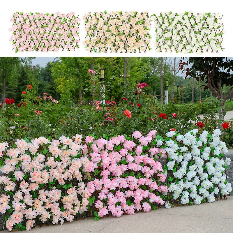 Simulation Leaves Outdoor Wooden Fence Plant Garden Fence Decoration Fake Flower Vines Retractable Wooden Fence Garden Tools
Simulation Leaves Outdoor Wooden Fence Plant Garden Fence Decoration Fake Flower Vines Retractable Wooden Fence Garden Tools