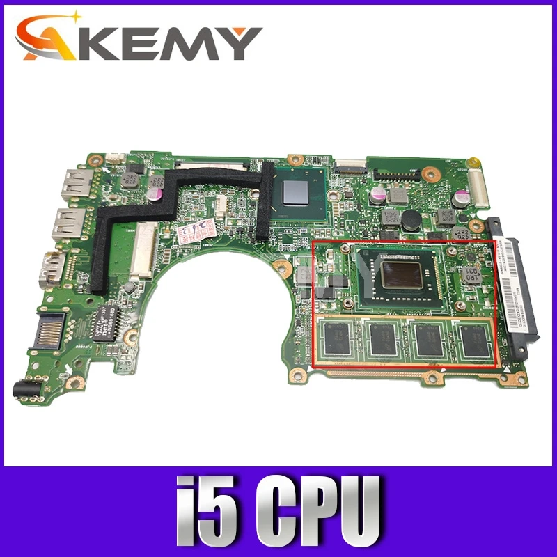 Akemy X202E mainboard For ASUS S200E X202E X201E X202EP Vivobook Motherboard REV2.0 100% Test work I5 CPU 4G RAM
Akemy X202E mainboard For ASUS S200E X202E X201E X202EP Vivobook Motherboard REV2.0 100% Test work I5 CPU 4G RAM