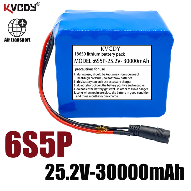 Комплект литий-ионных аккумуляторов 24 В, 34 Ач, 6S5P 18650, 25,2 в, 34000 мАч, для электрического велосипеда, мопеда/электрического/стандартного аккуму...
Комплект литий-ионных аккумуляторов 24 В, 34 Ач, 6S5P 18650, 25,2 в, 34000 мАч, для электрического велосипеда, мопеда/электрического/стандартного аккуму...
