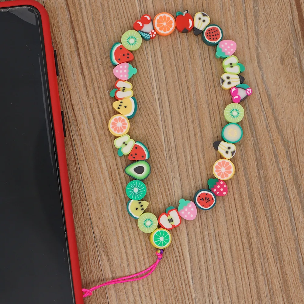 2021 New Mobile Phone Strap Lanyard Colorful Smile Pearl Soft Pottery Rope For Cell Phone Case Hanging Cord For Women
2021 New Mobile Phone Strap Lanyard Colorful Smile Pearl Soft Pottery Rope For Cell Phone Case Hanging Cord For Women
