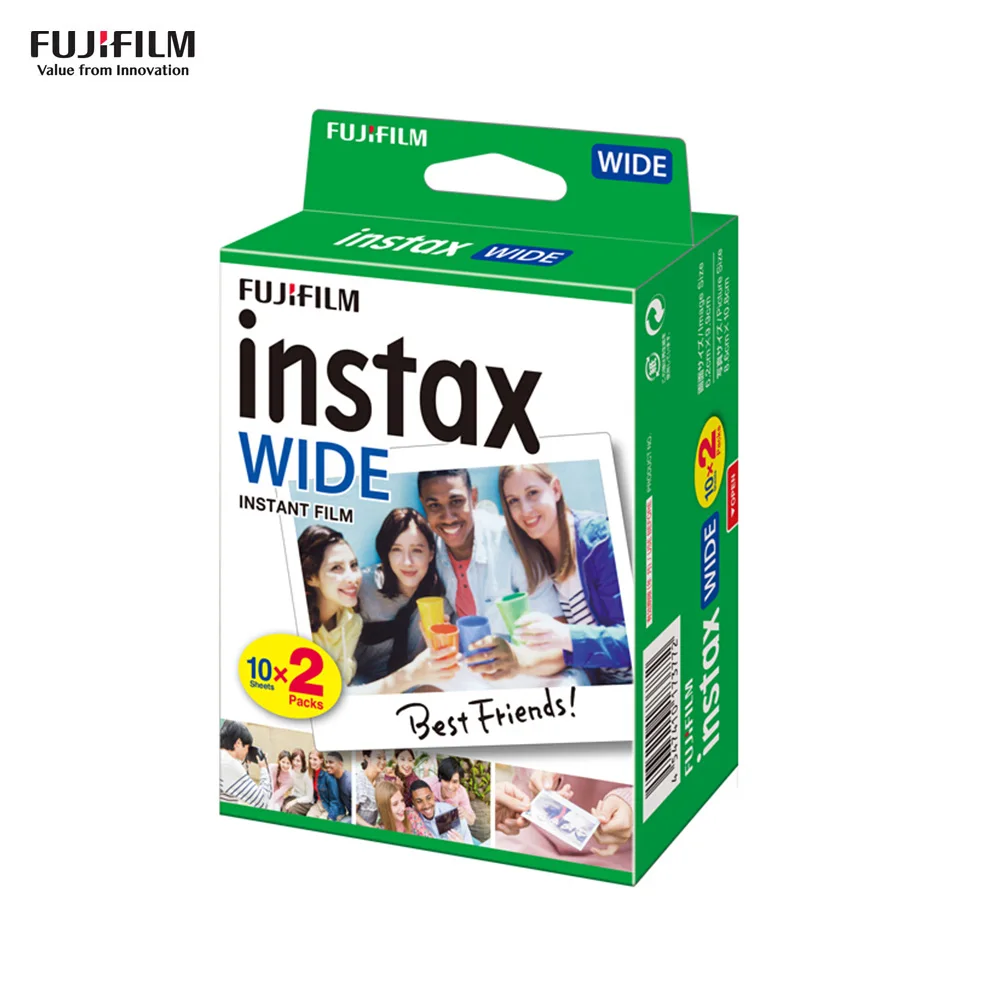 20-200 Sheets Fujifilm Instax Wide Film WIDE Camera Instant Film Photo Paper for Fujifilm Instax WIDE300 Instax Camera Film
20-200 Sheets Fujifilm Instax Wide Film WIDE Camera Instant Film Photo Paper for Fujifilm Instax WIDE300 Instax Camera Film